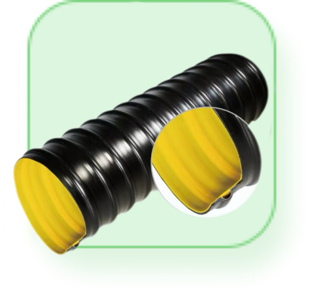 PE钢带螺旋波纹管